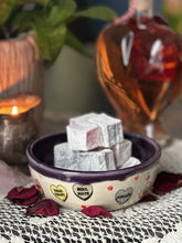 Valentines Heart Bowl Purple