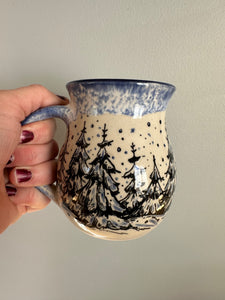 Snowy Trees Mug