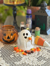 A Boo with Candy Luminary