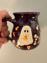 Candy Corn Ghost Mug