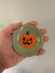 Pumpkin, Bat and Ghost Dish SET