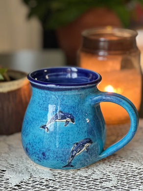 Playful Dolphin Mug