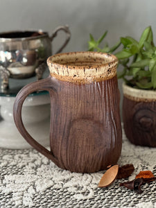 Cut Ivory Forest Mug