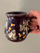 Candy Corn Ghost Mug