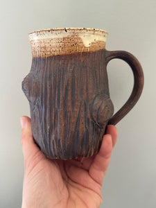 Cut Ivory Forest Mug