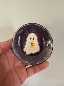 Pumpkin, Bat and Ghost Dish SET