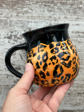 Cat Print Mug (A)