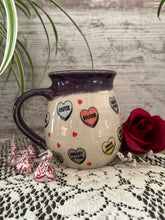 Purple Candy Heart Mug