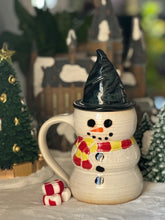 Magical Snowmen Mugs -Color scarf Red and Yellow (G)