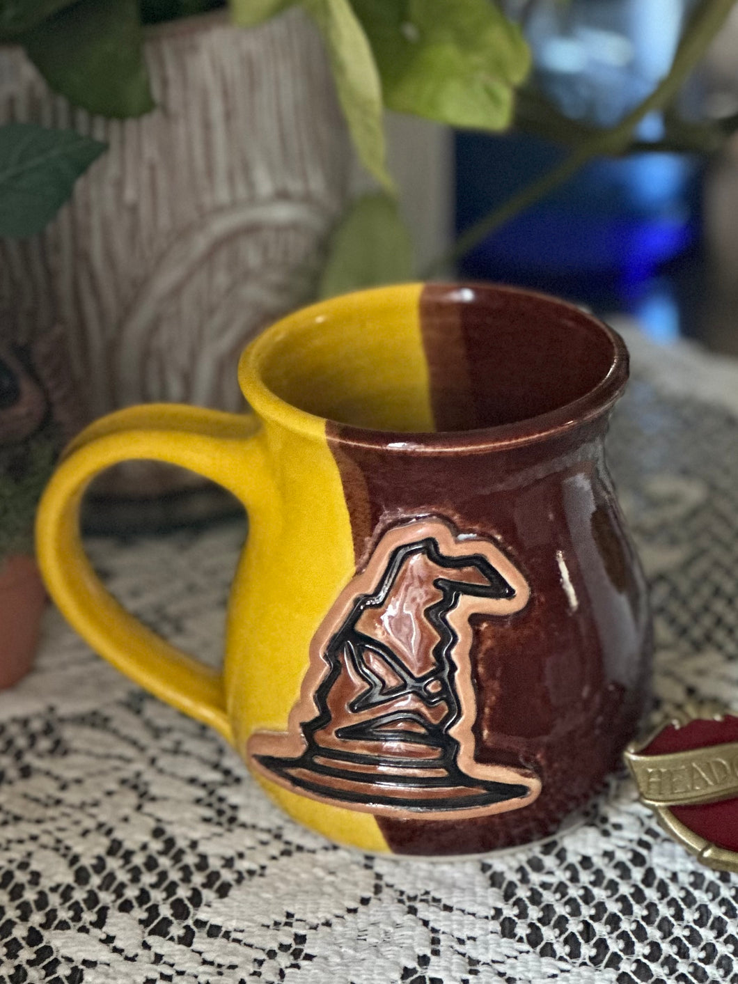 Gryffinpuff Duel House Mug