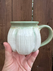 White Jack-o-lantern Mug