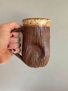 Cut Ivory Forest Mug