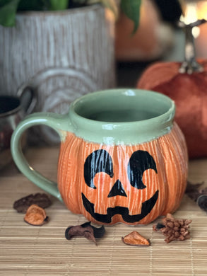 Happy Jack-o-lantern Mug