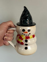 Magical Snowmen Mugs -Color scarf Red and Yellow (G)