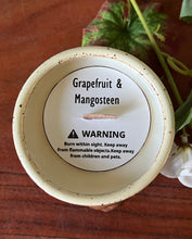 Grapefruit and Mangosteen Candle